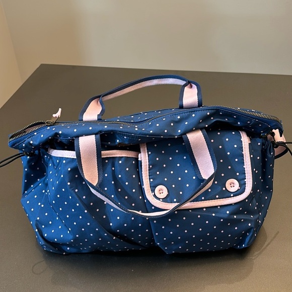 Matilda Jane Blue Polka Dot Baby Bag - Picture 3 of 7